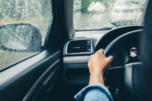 Driving in the rain